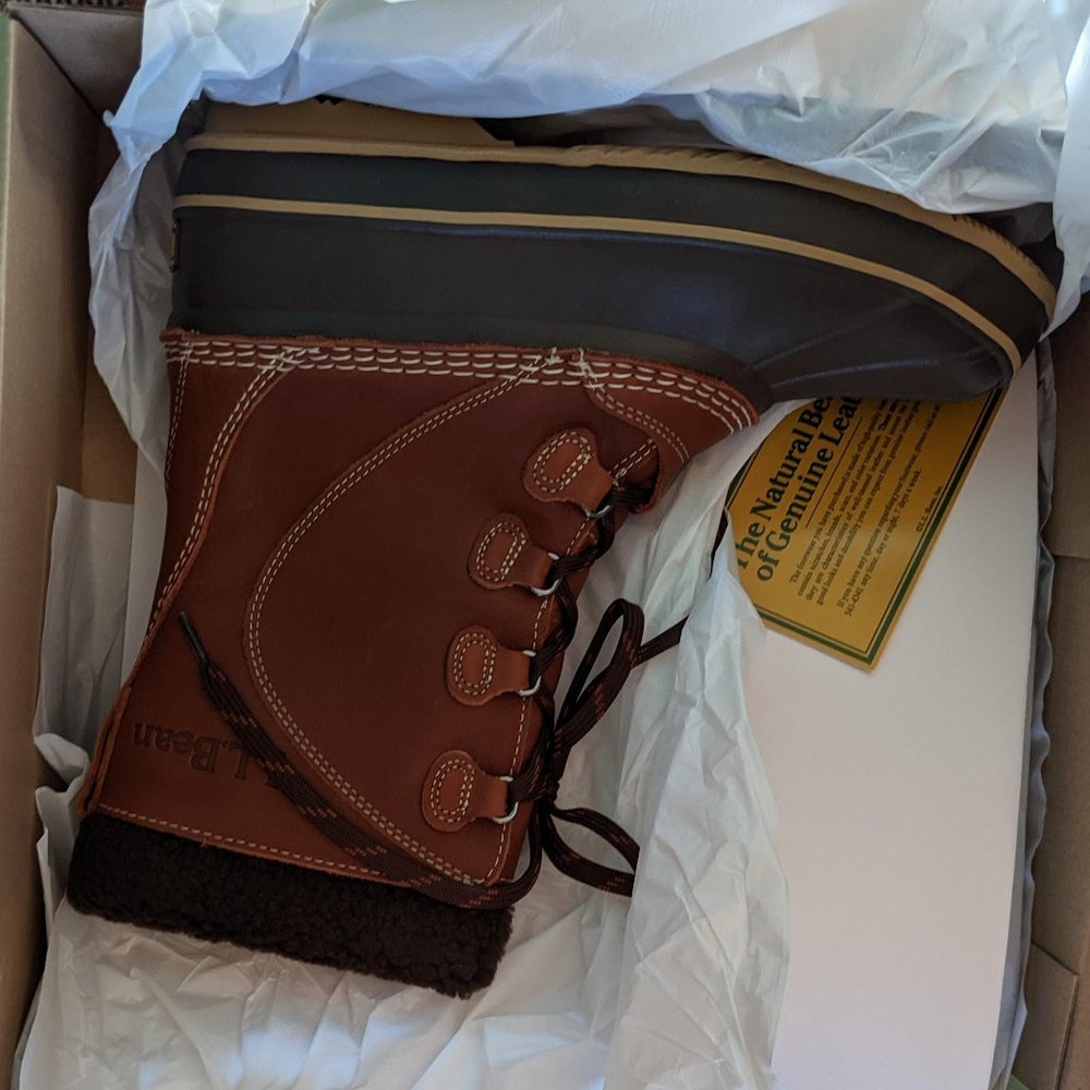 LL Bean Snow Boot BRAND NEW IN BOX